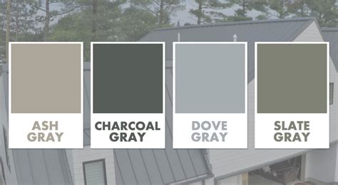 light grey metal roof house color combinations|metal roof siding color simulator.